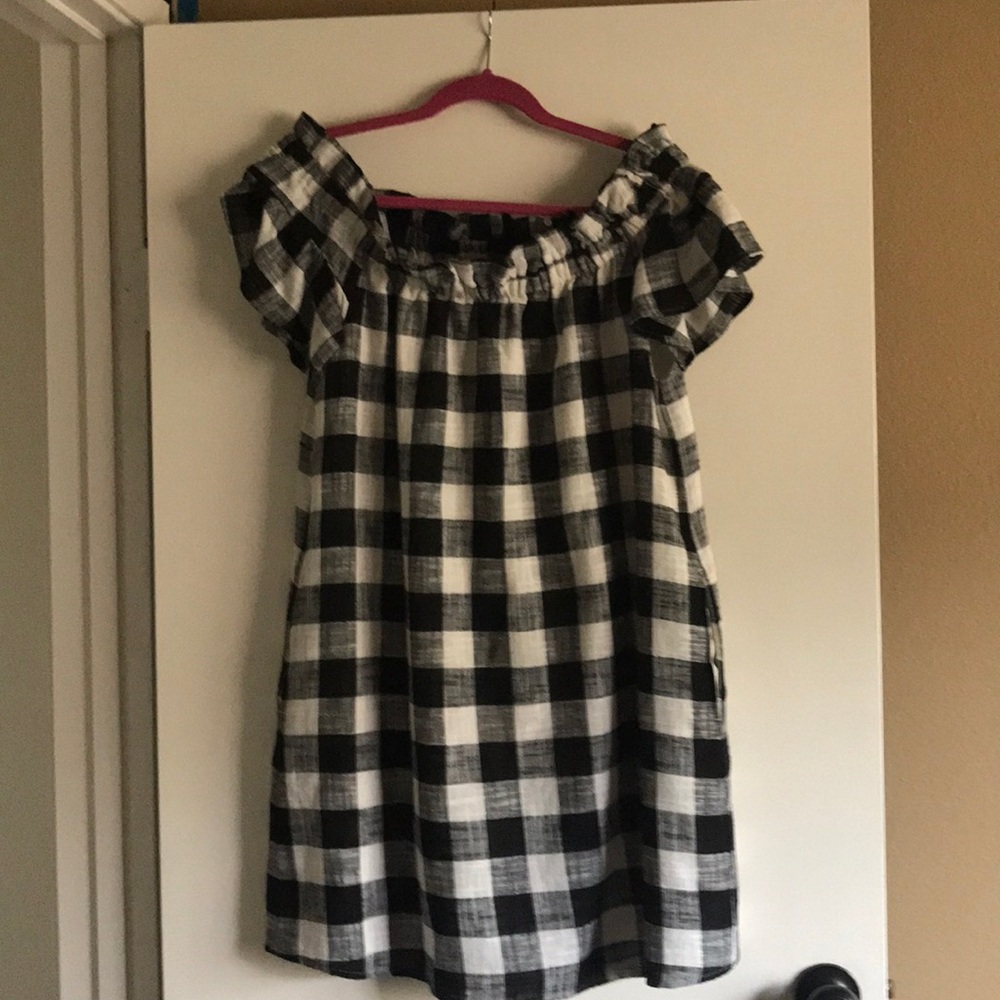 Off the shoulder dress